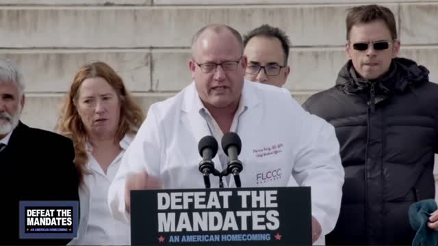 Dr. Pierre Kory FULL SPEECH at "Defeat The Mandates" (Jan. 23, 2022)