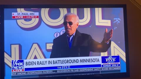 Trump Supporters Crashing a Biden “Rally”