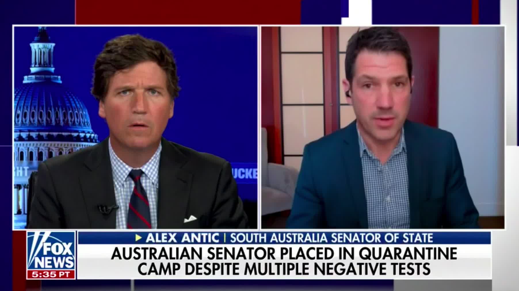 Australian Senator Alex Antic speaks out against the country's harsh COVID response