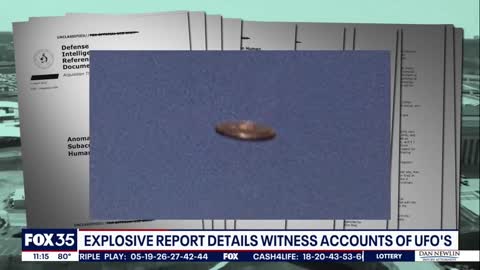 UFO report details explosive witness accounts
