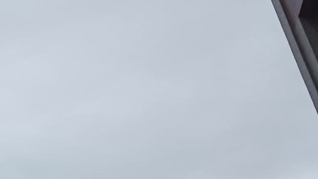 Barcelona sky footage at 3/6/2022
