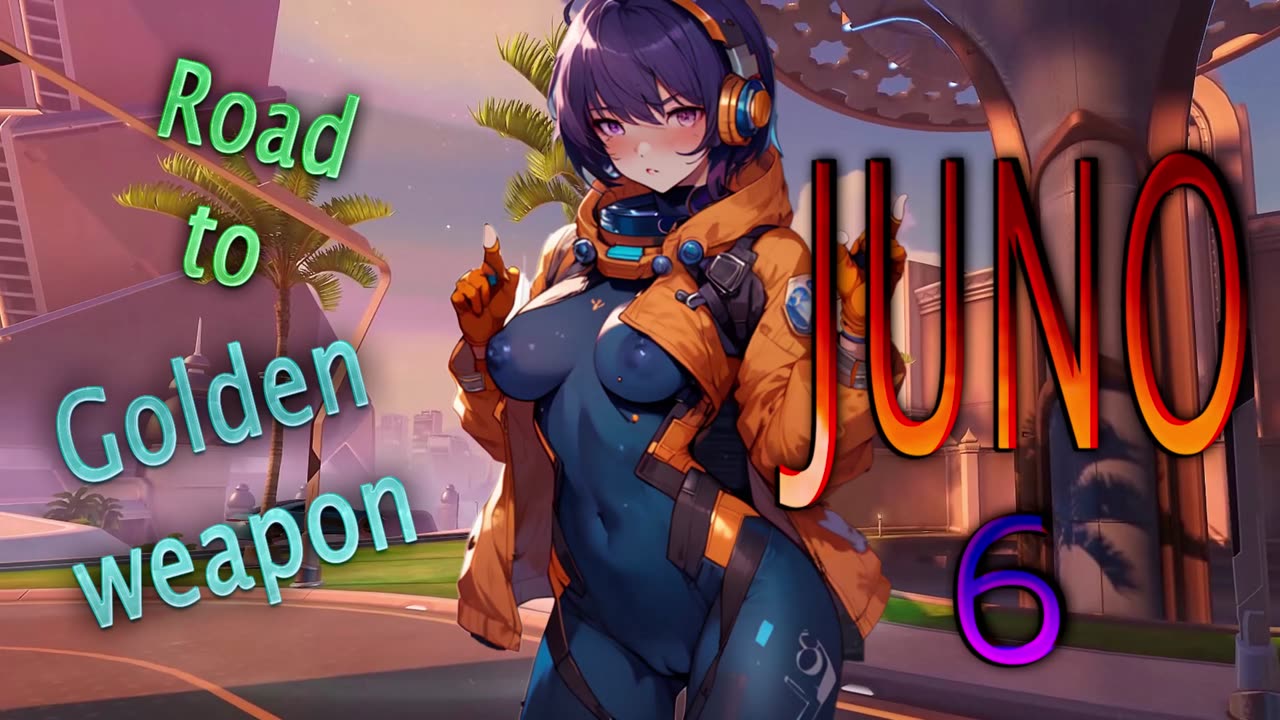 【Overwatch 2】 Juno's road to golden weapon! ~ part 6