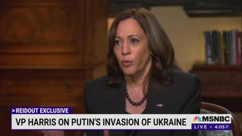 Kamala Harris Offers Two-Minute Non-Answer After She’s Asked If Putin Should Be Removed