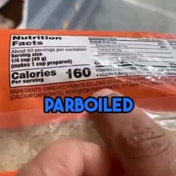 Natural Rice versus Fake Rice