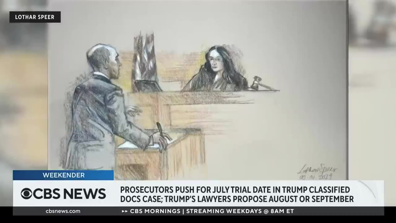 Judge appears skeptical of July trial date in Trump documents case