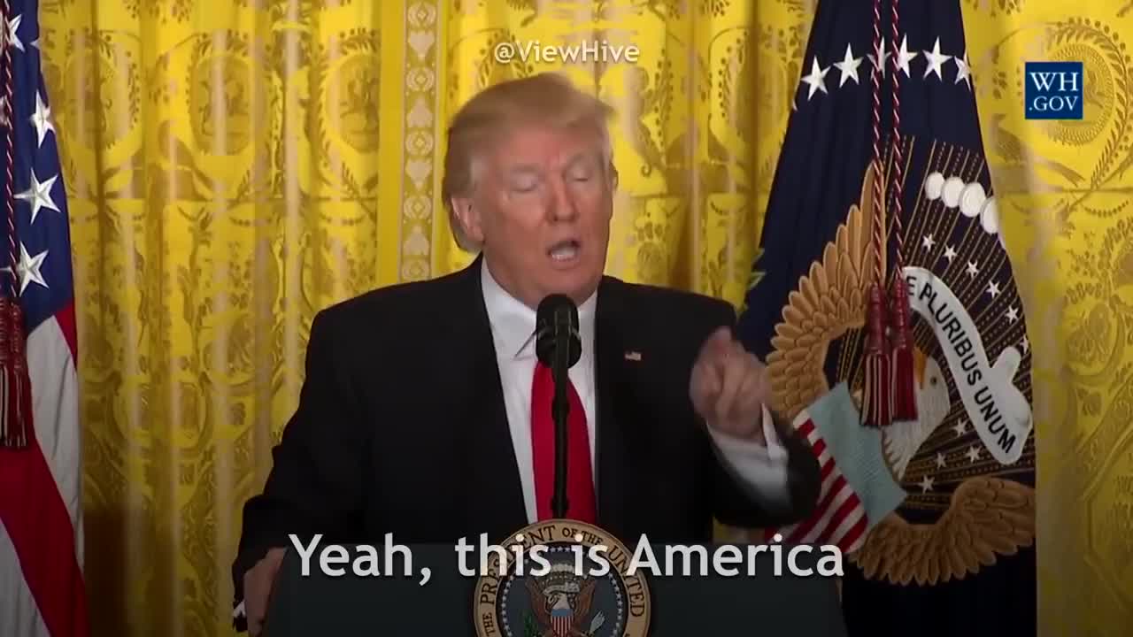 Donald Trump Sings This Is America