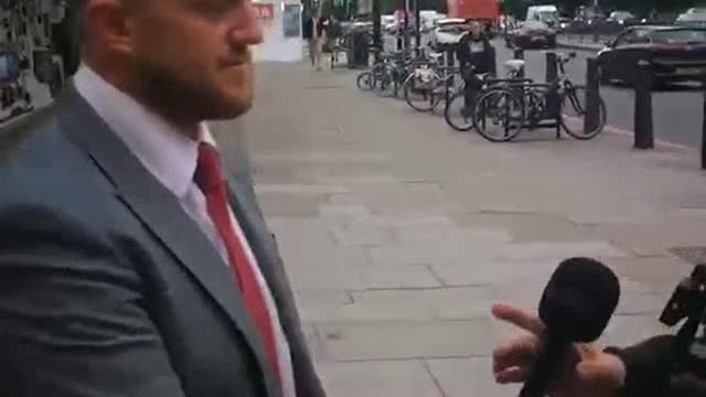 TOMMY ROBINSON VS LIZZIE AT WESTMINSTER COURT LONDON 20/08/2O21