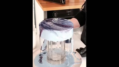 Most Satisfying Mirror Glaze Cake Decorating Compilation