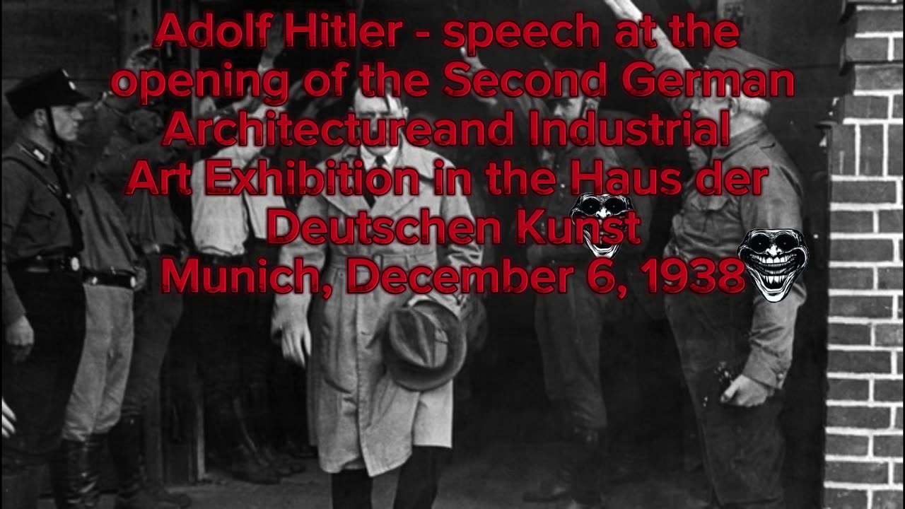 Hitler's Speech – December 6, 1938