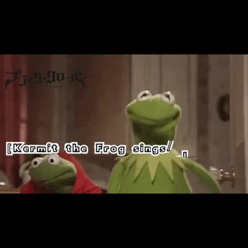 [Kermit the Frog /AI Cover] Black Clover Opening 11 Snow Man - Stories