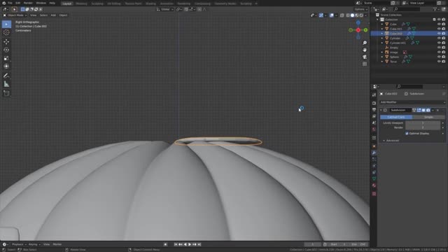 A tutorial for beginners in Blender that teaches you to make a 3d cute cactus