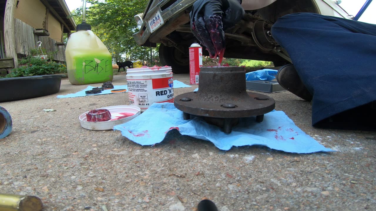 How to replace Front wheel bearings on Vintage Drum Chevrolets