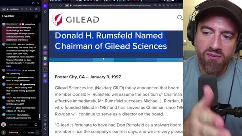 Why did a chairman of a Pharmaceutical company become the Secretary of Defense?