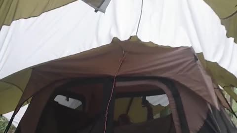 Camping in Wellfleet Mass. in the rain