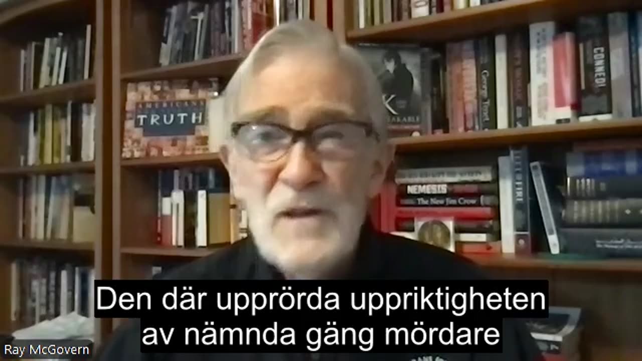 # 1141 - Ray McGoverns tal till Svenska folket. SVENSKTAXTAT.