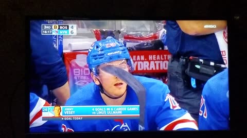 BOS vs NYR - Rangers Lead 7-4