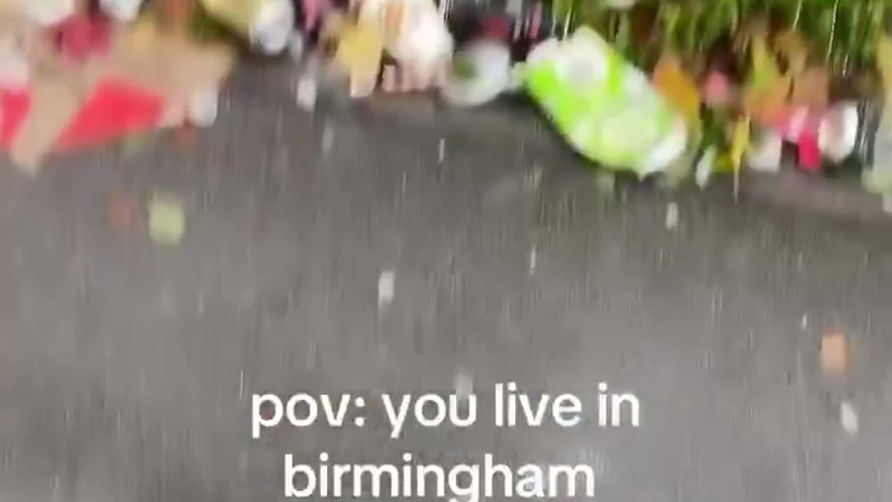 This is not Pakistan, this is a street in Birmingham. Civilization is disappearing