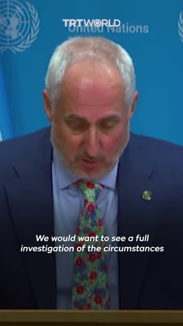 The UN calls for an investigation into Israel’s killing of Turkish-American activist