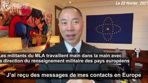 Coopération du MLA et les pays Européens sur la vérité du virus