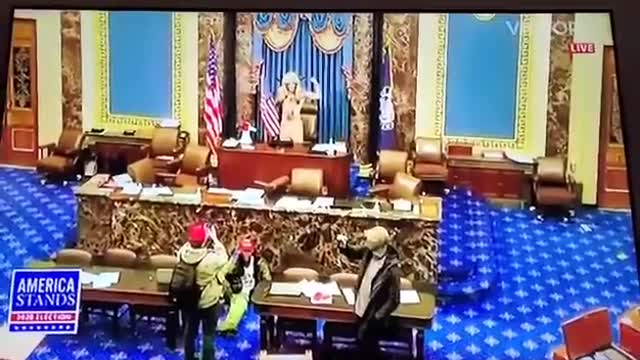 Proof ANTIFA 1st in Capitol building