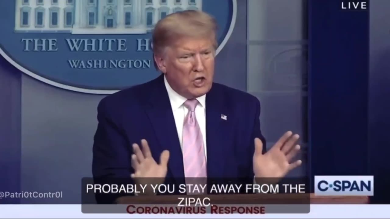 Trump says Use Hydroxycloroquine , not Ventilators