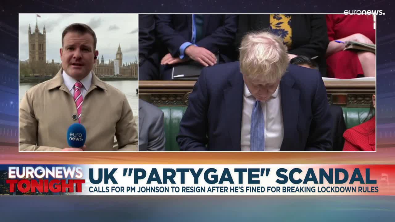 UK PM Boris Johnson fined over Downing Street lockdown parties