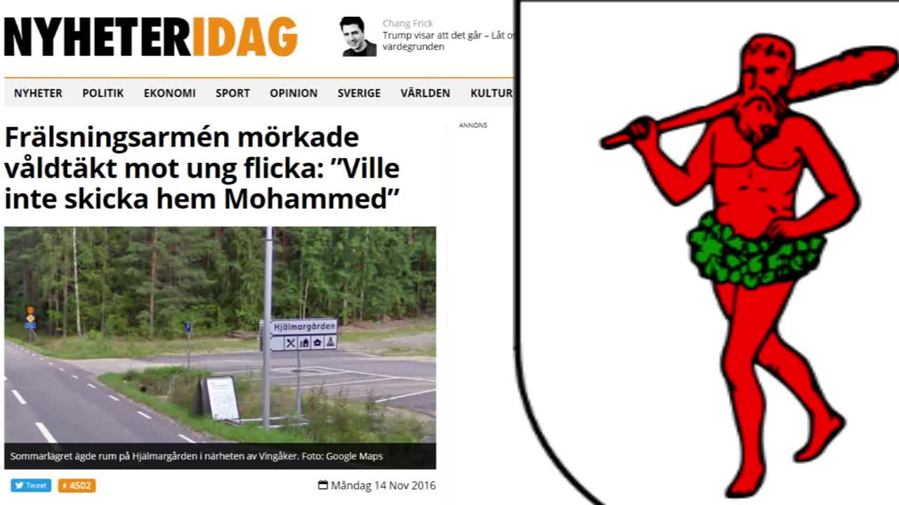 J-vla Frälsningsarmén bagatelliserar våldtäkt mot barn