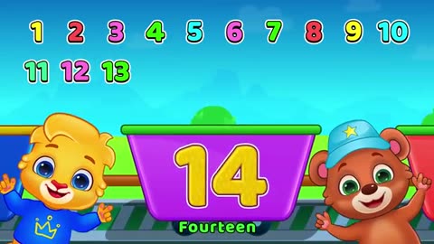 Numbers 1 to 20-Kids Count Numbers 1-20-Toddler & Preschool Educational Video