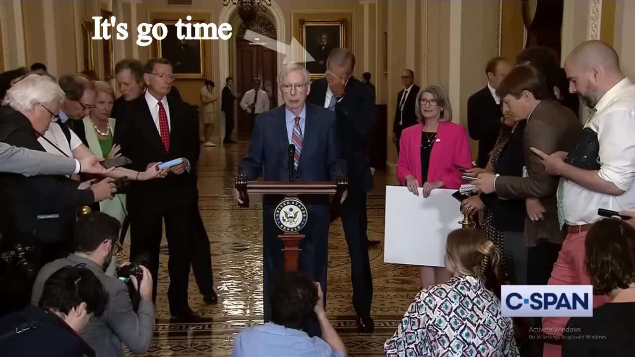 Part 2 - The Mitch McConnell Freeze - Appears To Be Injected At Least Twice By A Coordinated Effort
