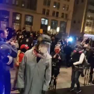 Antifa Busts Through Police Line to Harass Trump Supporters in Washington DC Hotel - Part 1