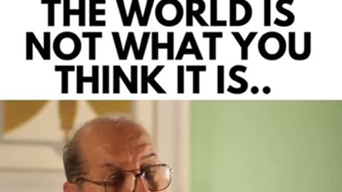 The world is not what you think it is - Jordan Maxwell
