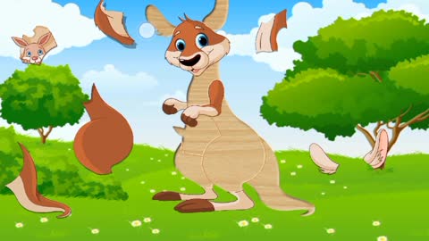 Solves The Puzzle Kangaroo | Full Enjoyments | Learning Puzzle