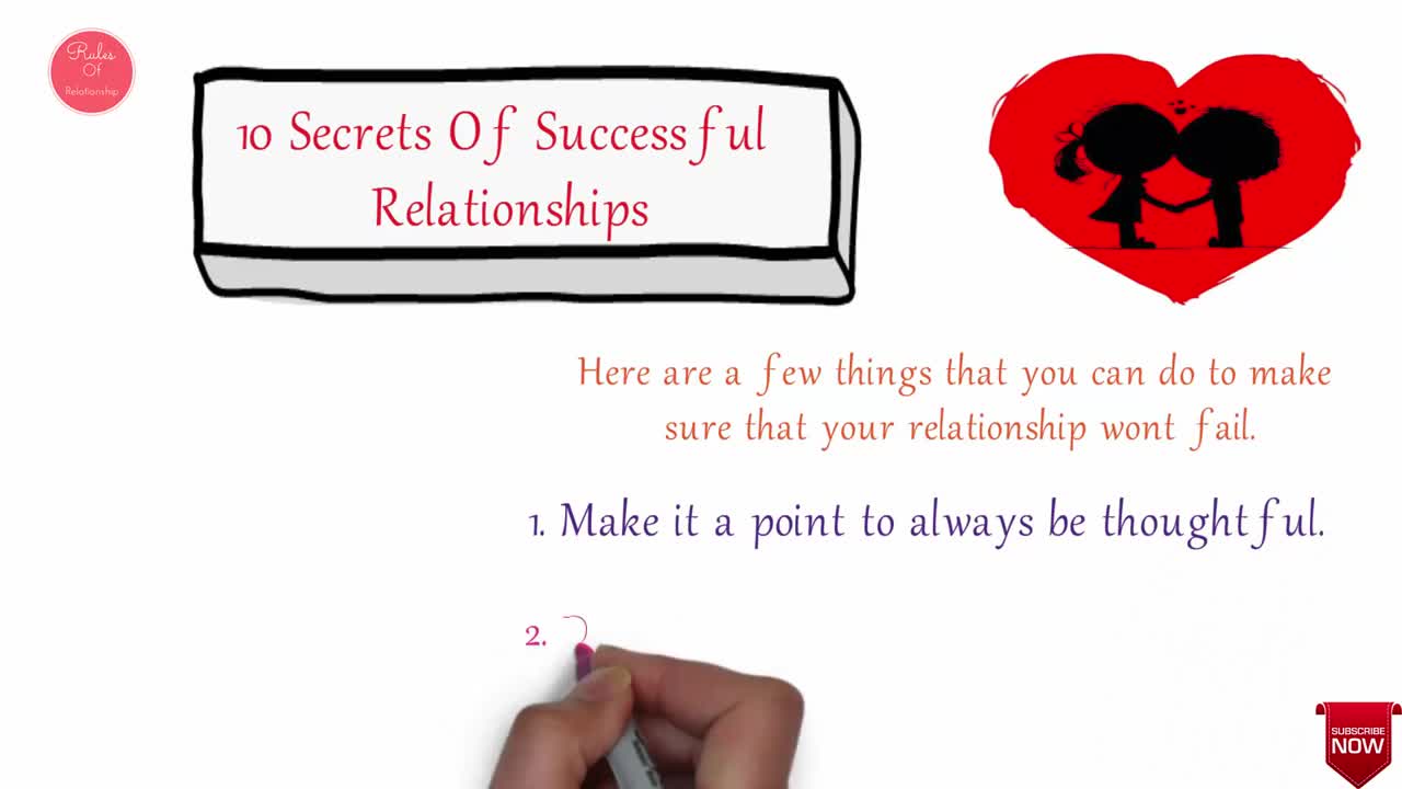 10 tips for a successful relationship