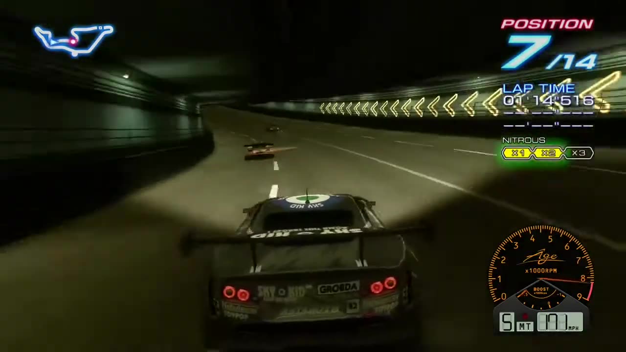 Ridge Racer 6 Basic Route #72 Gameplay(Career Walkthrough)