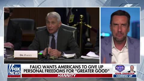 Clay Travis gives his thoughts on Fauci