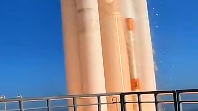 Atlas V rocket launch carrying the GOES-T spacecraft