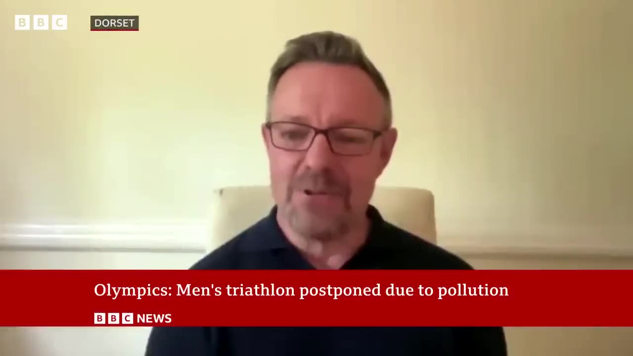 Paris 2024 Olympics_ Men’s triathlon postponed over poor water quality