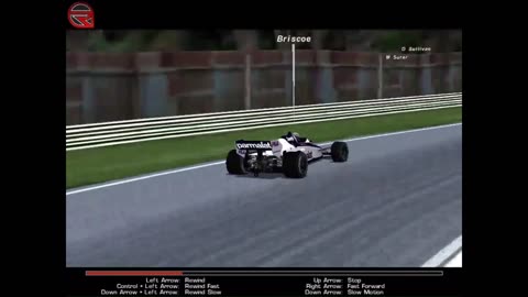 F1 Brabham BT52 Crash