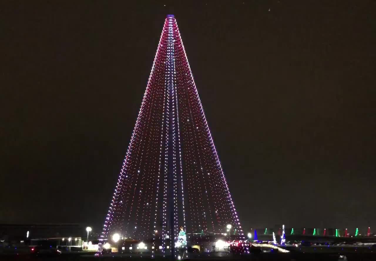 Christmas Lights at Charlotte Motor Speedway 2020