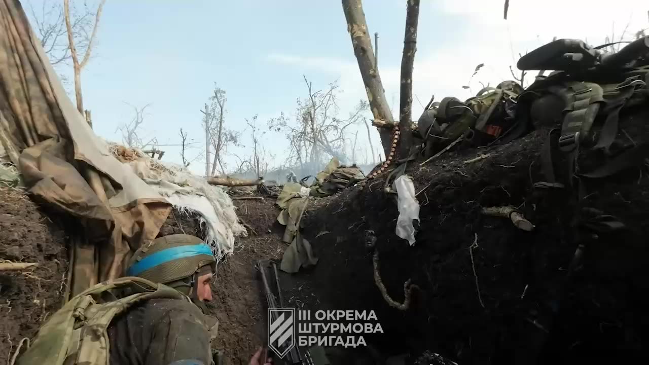 Intense Footage from Ukrainians Holding the Front Lines Near Bakhmut