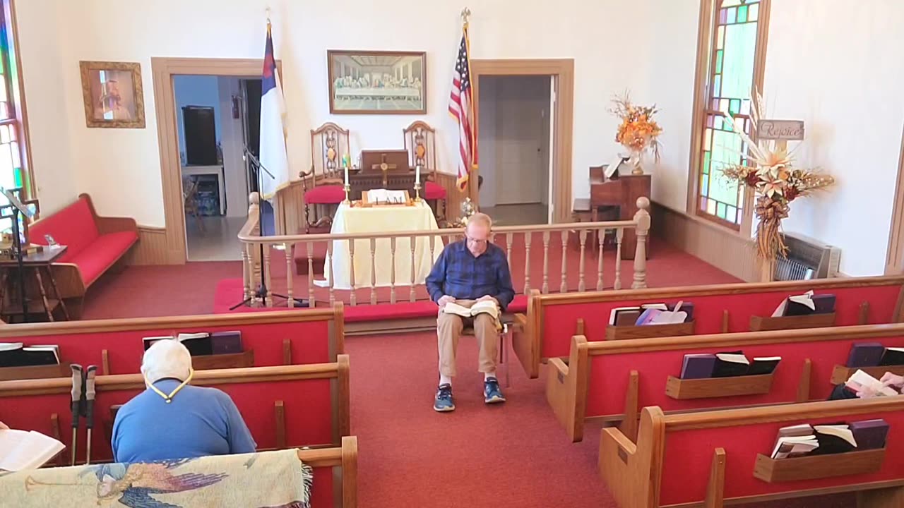 Vernon Chapel Bible Study (Luke Ch.14-16) led by Woody Sadler 10/16/2024