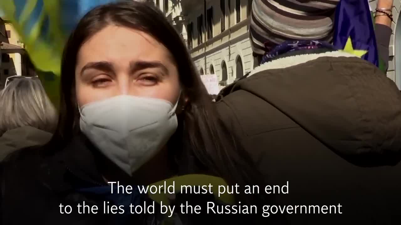 Italians protest for peace in Rome amid Russia’s invasion of Ukraine