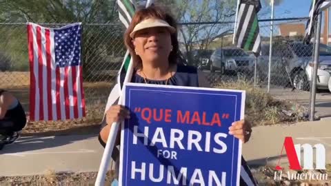 VP Kamala Harris Gets TROLLED by Patriotic Hispanics in El Paso!