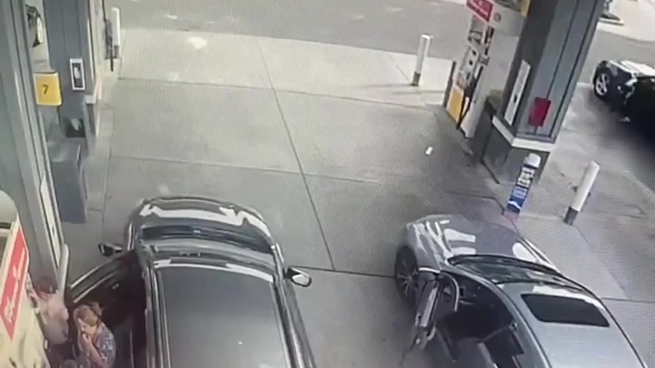 Thief Steals Purse From Car While Owner pumping Gas in Vallejo, CA