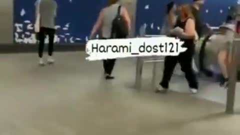 Darkie Takes A shit In Public