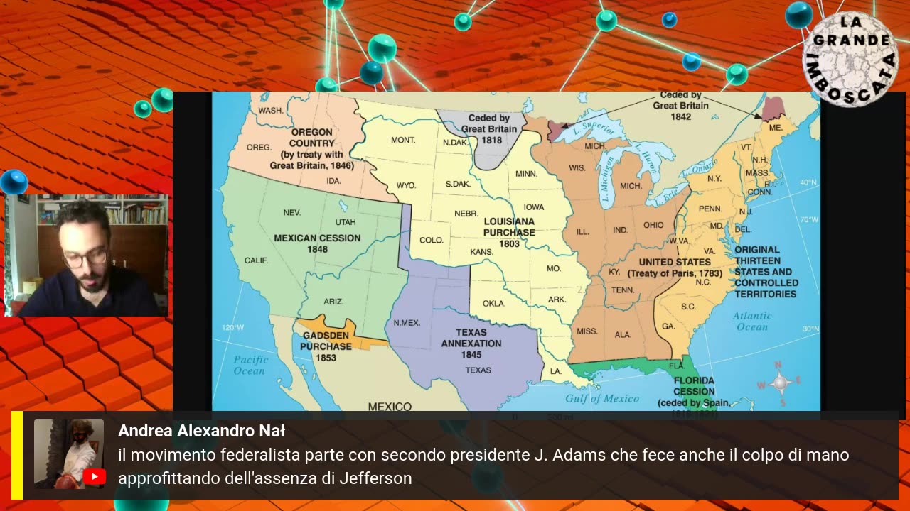 Gli Stati Uniti di metà ‘800: la guerra permanente - LIVE alle 12:00