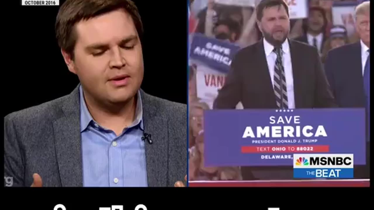 JD Vance The Never Trumper