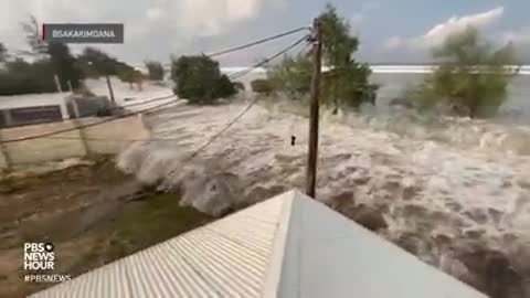 The latest on the state of Tonga after volcanic eruption, tsunami swept islands (1:58)