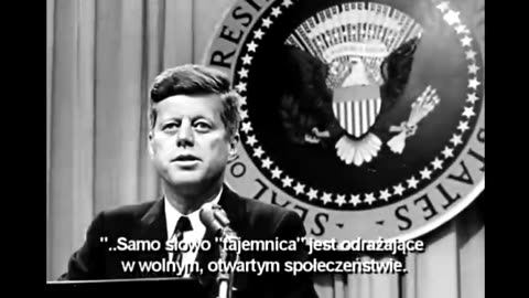 John F Kennedy o tajnych stowarzyszeniach