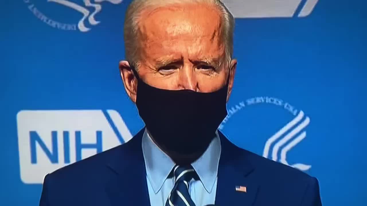 Biden's Nose Malfunctioning